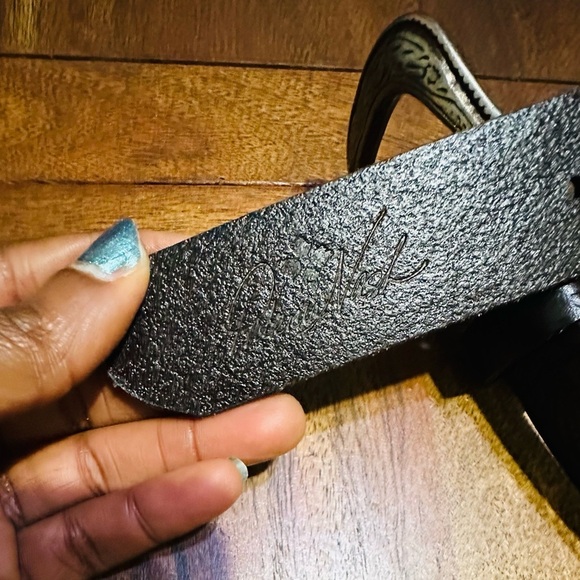 100% leather brown belt main image 7